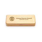 Elegance Collection Maple Wood Personalized Pen & Pencil Set for Air Force