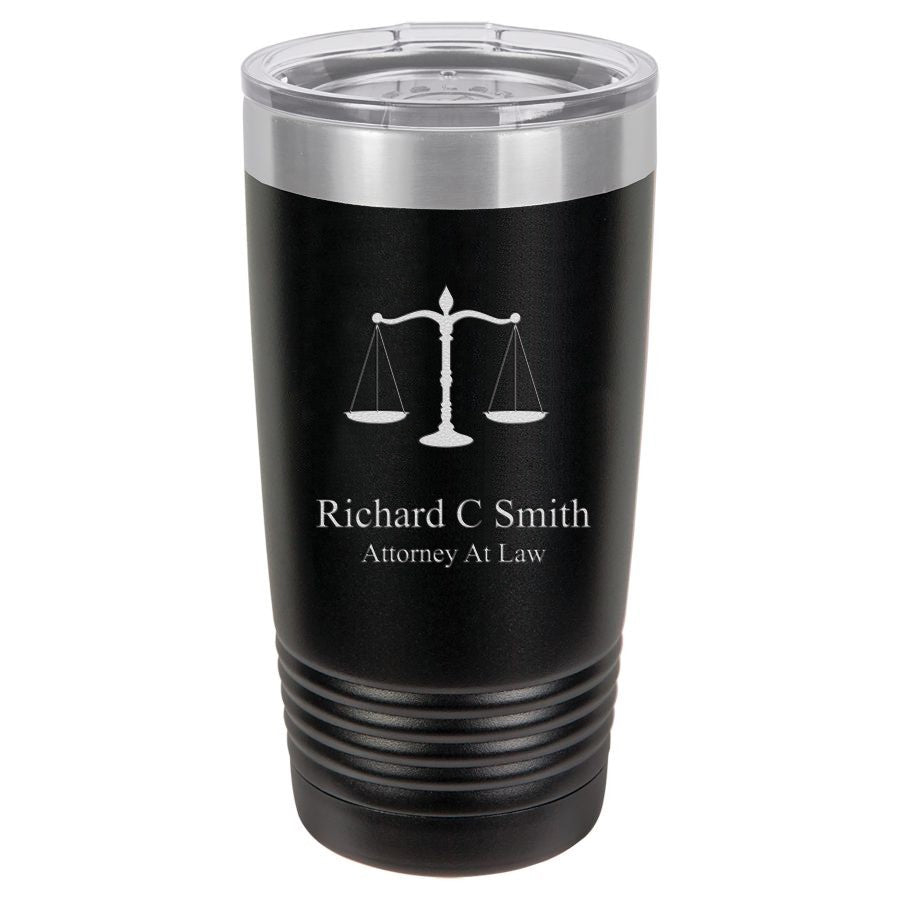 Legal Scales 20 Ounce Black Polar Camel Travel Mug