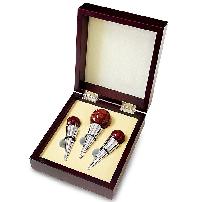 Trifecta Wine Stopper Gift Set