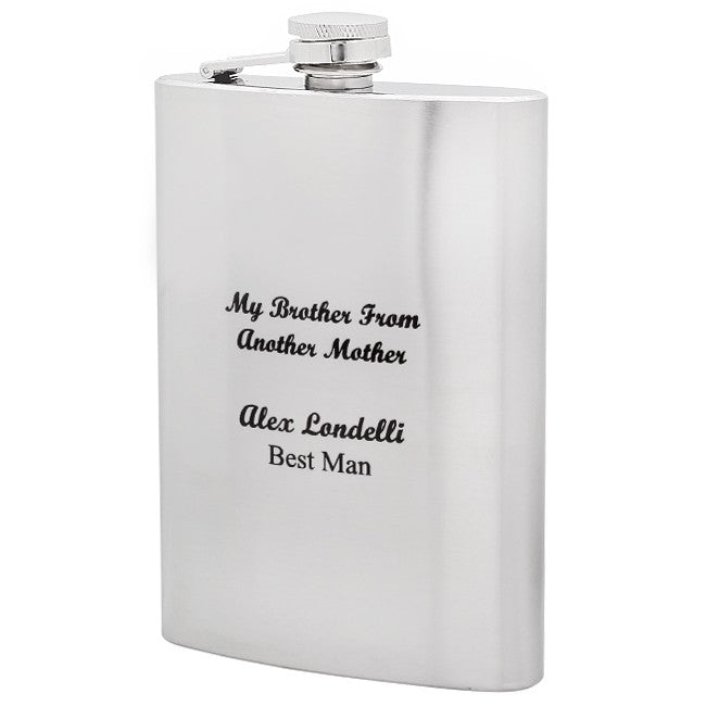 Brother From Another Engraved Mother Flask - Executive Gift Shoppe