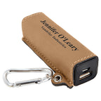 Personalized Light Brown USB Cell Phone Charger