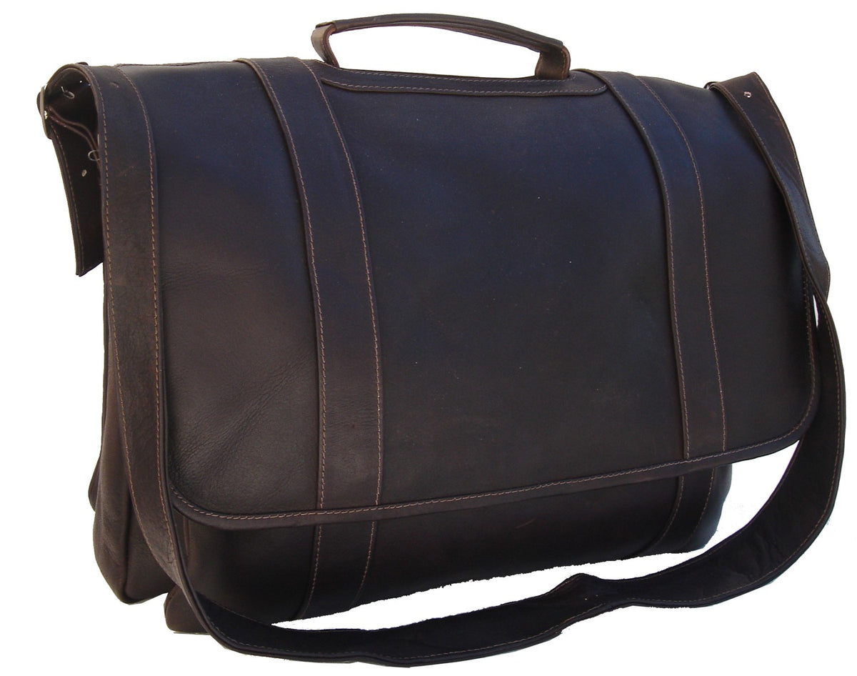 Traditional Flap Leather Portfolio