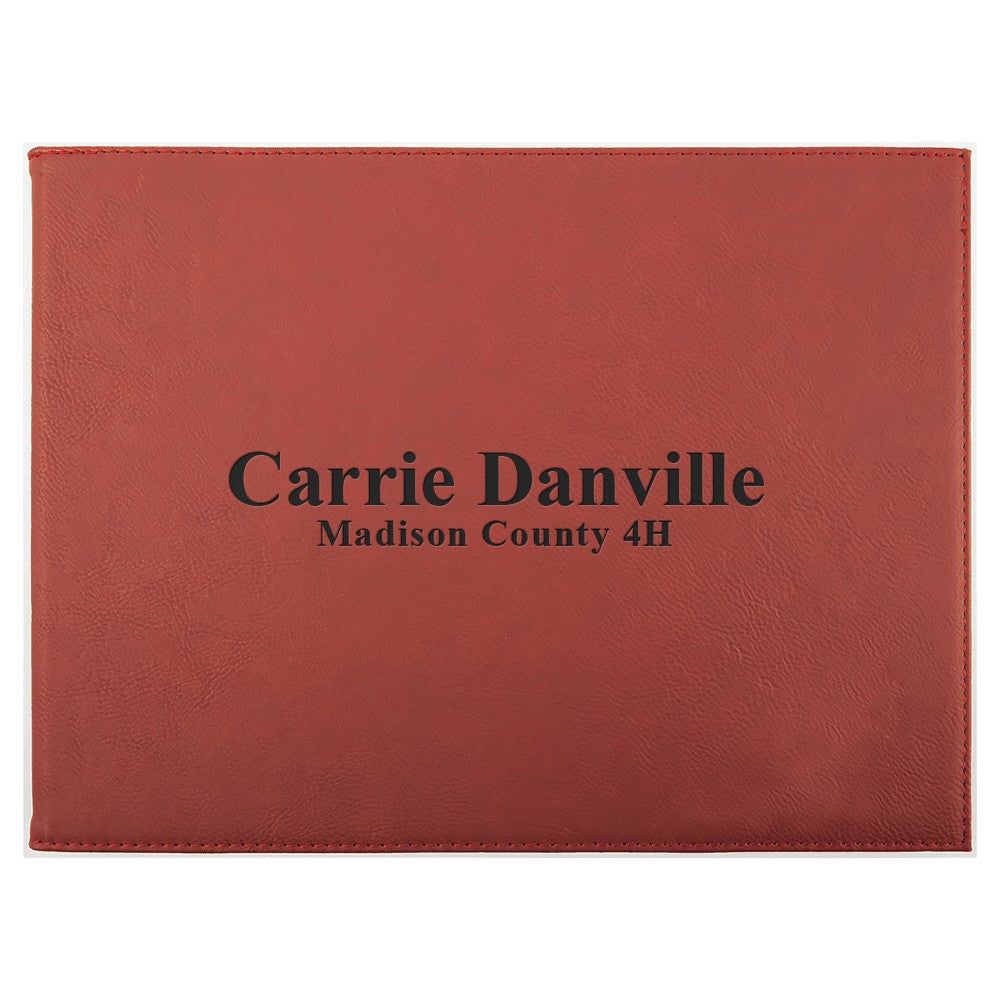 Personalized Rose Certificate Holder