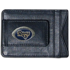 NFL Leather Wallet & Money Clip - Executive Gift Shoppe