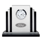 Personalized Step Design Premier Crystal Clock
