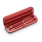 Marines Cherrywood Double Pen and Box Set - Executive Gift Shoppe