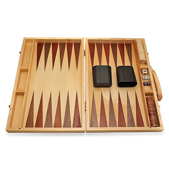 Full Name Monogram Backgammon Set