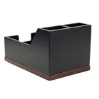 Executive Wooden Pen and Notepad Holder