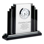 Personalized Step Design Premier Crystal Clock