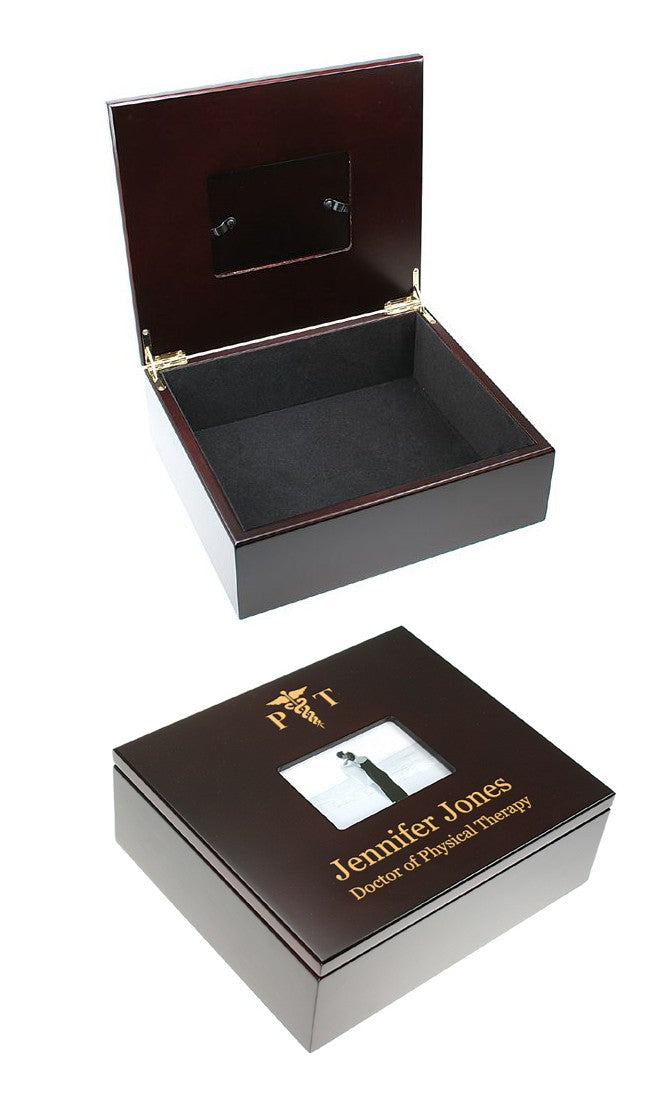 Physical Therapist's Treasure Box with Photo Frame