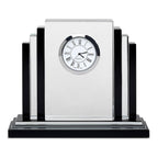 Personalized Step Design Premier Crystal Clock