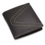 RFID Collection Bifold Wallet With Snap Secured Credit Card Flap