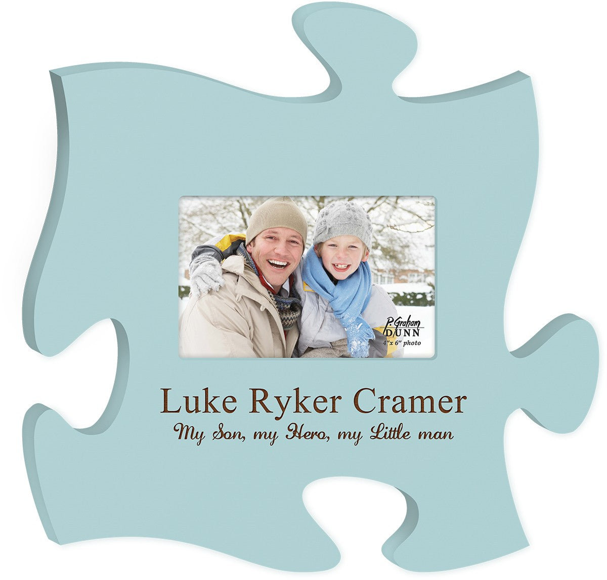 Personalized My Son Puzzle Piece Photo Frame