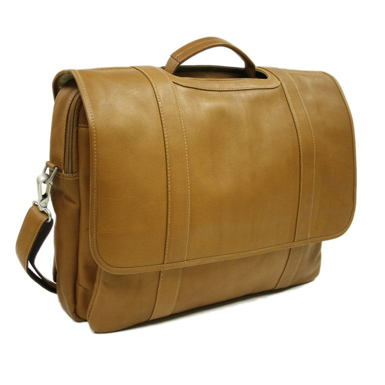 Traditional Flap Leather Portfolio