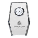Dentist Personalized Crystal Desk Clock