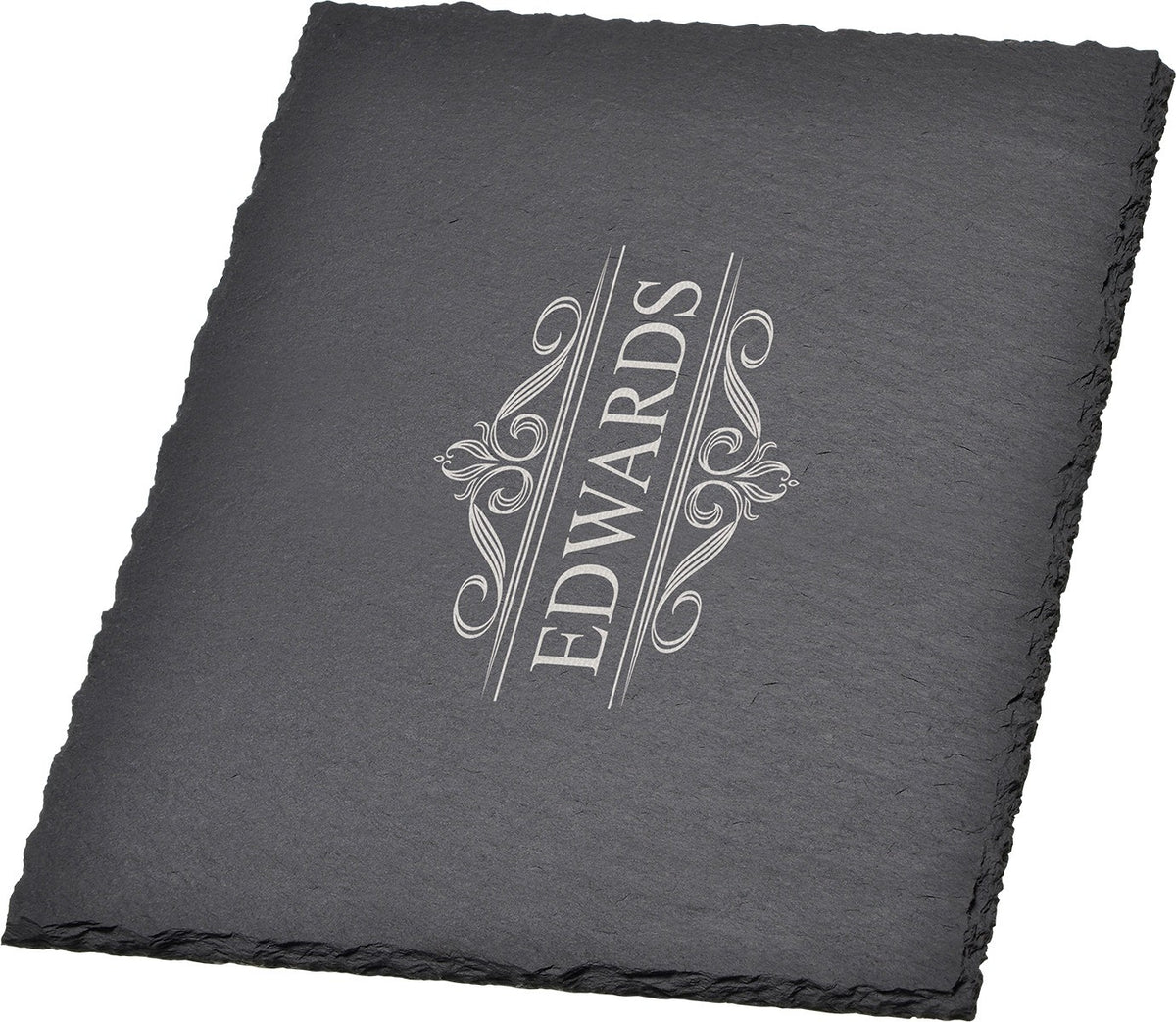 Personalized Last Name Slate Cheese Board
