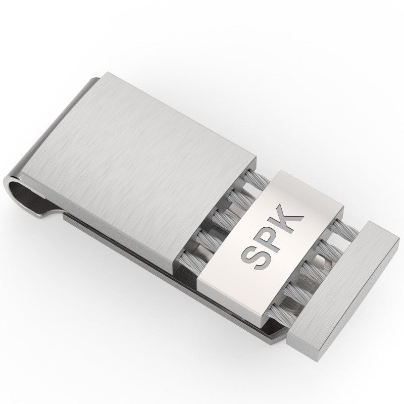 Suspension Engraved Monogrammed Money Clip - Executive Gift Shoppe