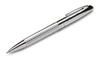 Personalized Diamond Cut Ballpoint Pen & Saddle Wood Gift Set