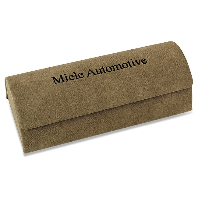 Personalized Leatherette Eyeglass Case