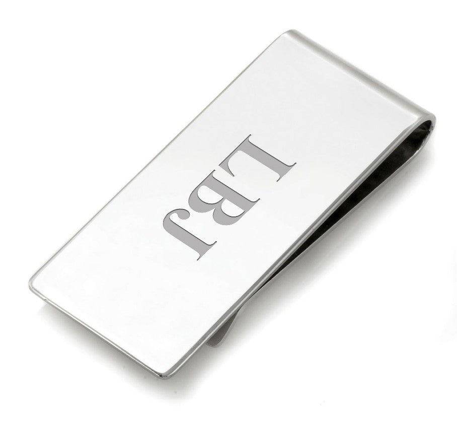 Classic Sterling Silver French Fold Money Clip - Executive Gift Shoppe