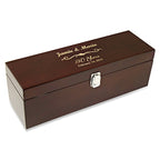 Anniversary Gift Single Bottle Wine Presentation Box with Tools
