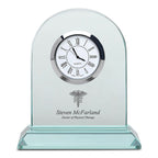 Physical Therapist Personalized Dome Shaped Crystal Desk Clock
