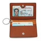 Personalized Rawhide ID Holder & Keychain