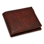 Vintage Brown Men's Bifold Wallet