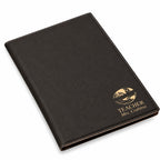 World's Best Teacher Black Leatherette Mini Portfolio