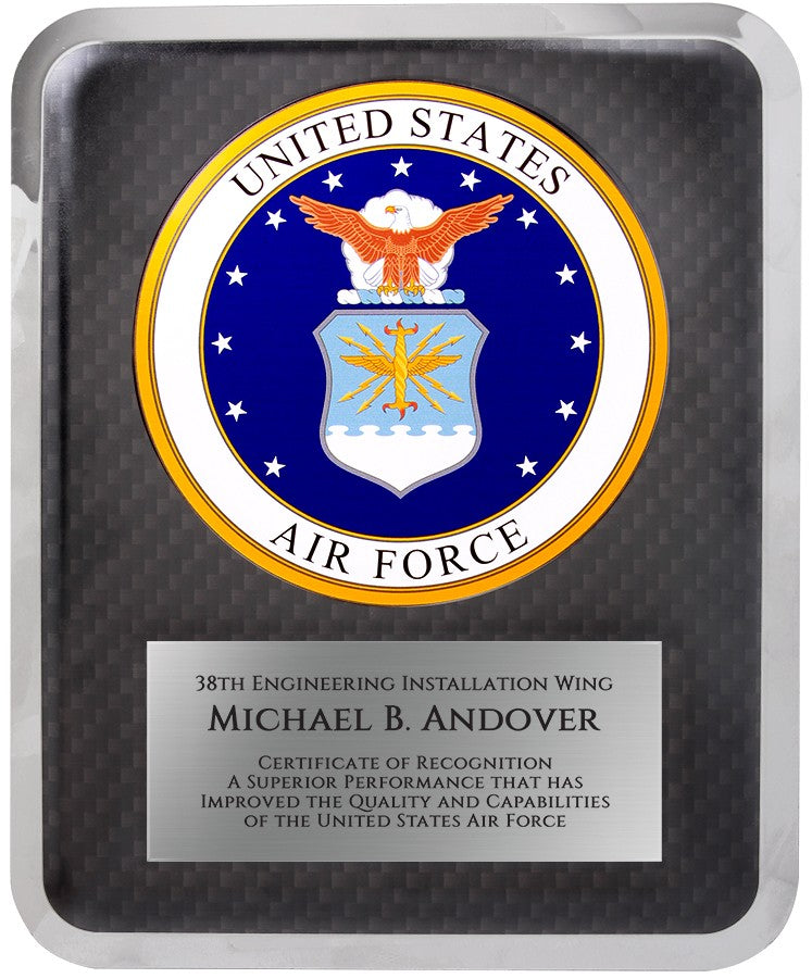 US Air Force Personalized Plaque