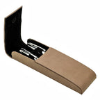 Personalized Leatherette Double Pen Case