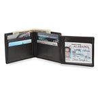RFID Collection Bifold Wallet With ID Flap