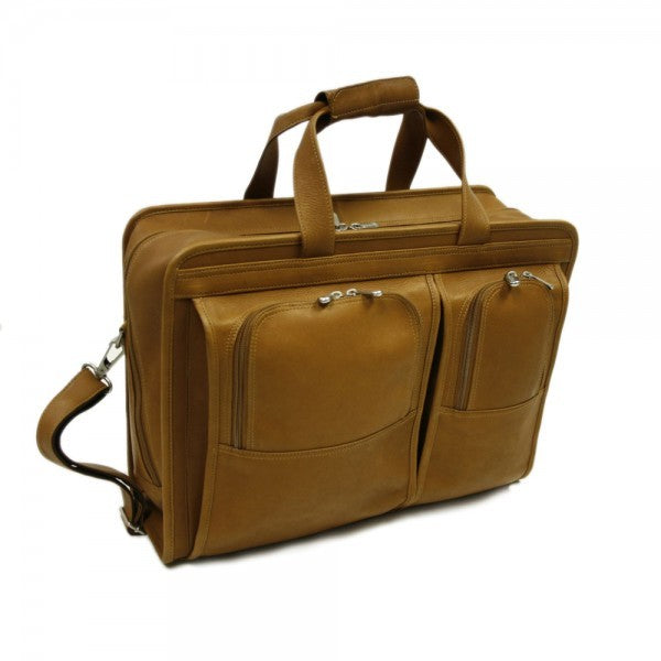 Professional Leather Computer Portfolio - Free Personalization