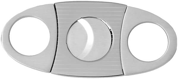 Pinstripe Collection Stainless Steel Cigar Cutter - Executive Gift Shoppe