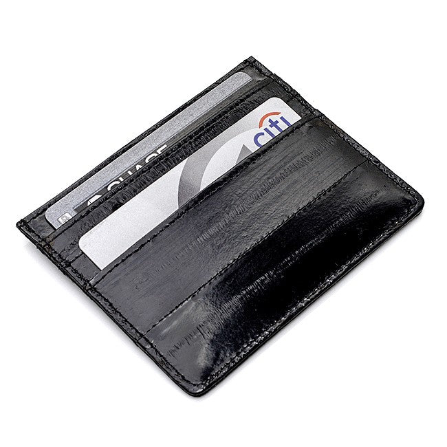 Eel Skin Credit Card Holder - Executive Gift Shoppe