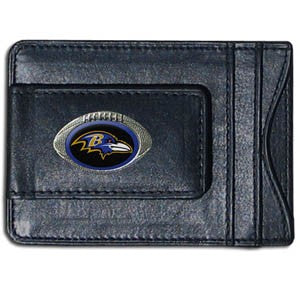 NFL Leather Wallet & Money Clip - Executive Gift Shoppe