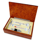 The Wine Enthusiast Personalized Wine Accessory Gift Set