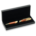 Personalized Maple & Rosewood Ballpoint Pen with Laser Engraving