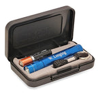 Personalized Blue Maglite Solitaire Gift Set