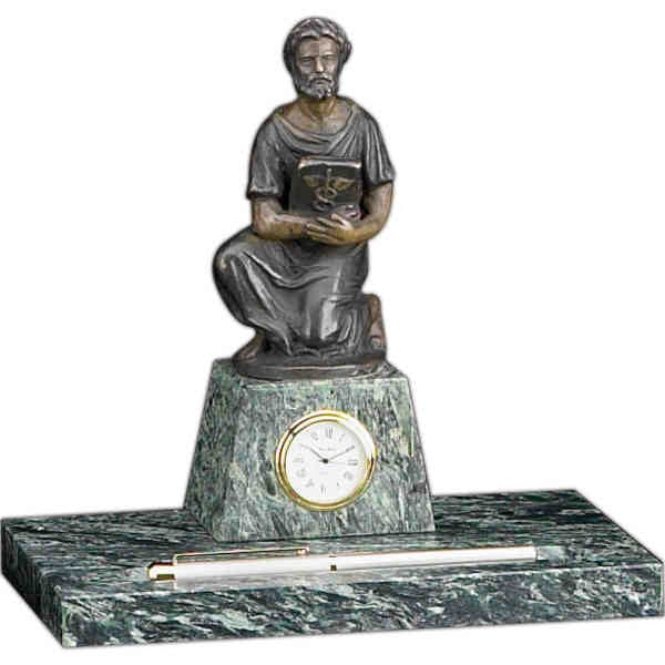 Personalized Medical Theme Desktop Clock & Pen Holder