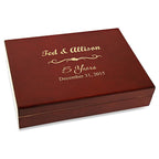Anniversary Gift Piano Finish 30 Cigar Humidor