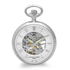 Open Face Mechanical Charles Hubert Pocket Watch & Chain #3673 - Executive Gift Shoppe