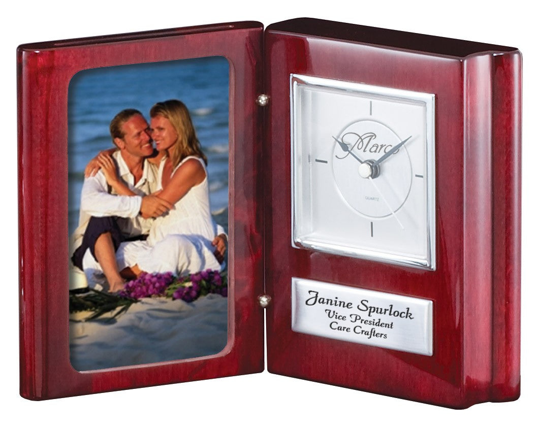 Personlized Book Style Photo Clock