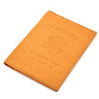 Leather Passport Holder with USA Seal - Executive Gift Shoppe