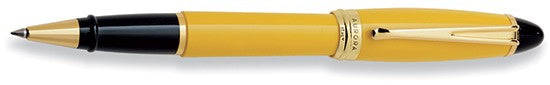 Yellow & Gold Rollerball Pen by Aurora