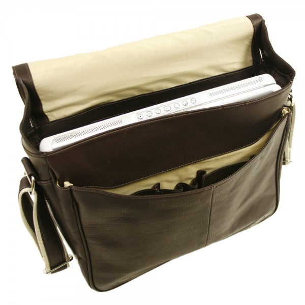 Laptop Messenger Bag by Piel Leather - Free Personalization