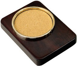 Mahogany Finish Tabletop Coaster by Howard Miller