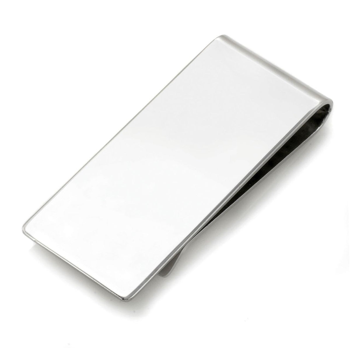 Classic Sterling Silver French Fold Money Clip - Executive Gift Shoppe