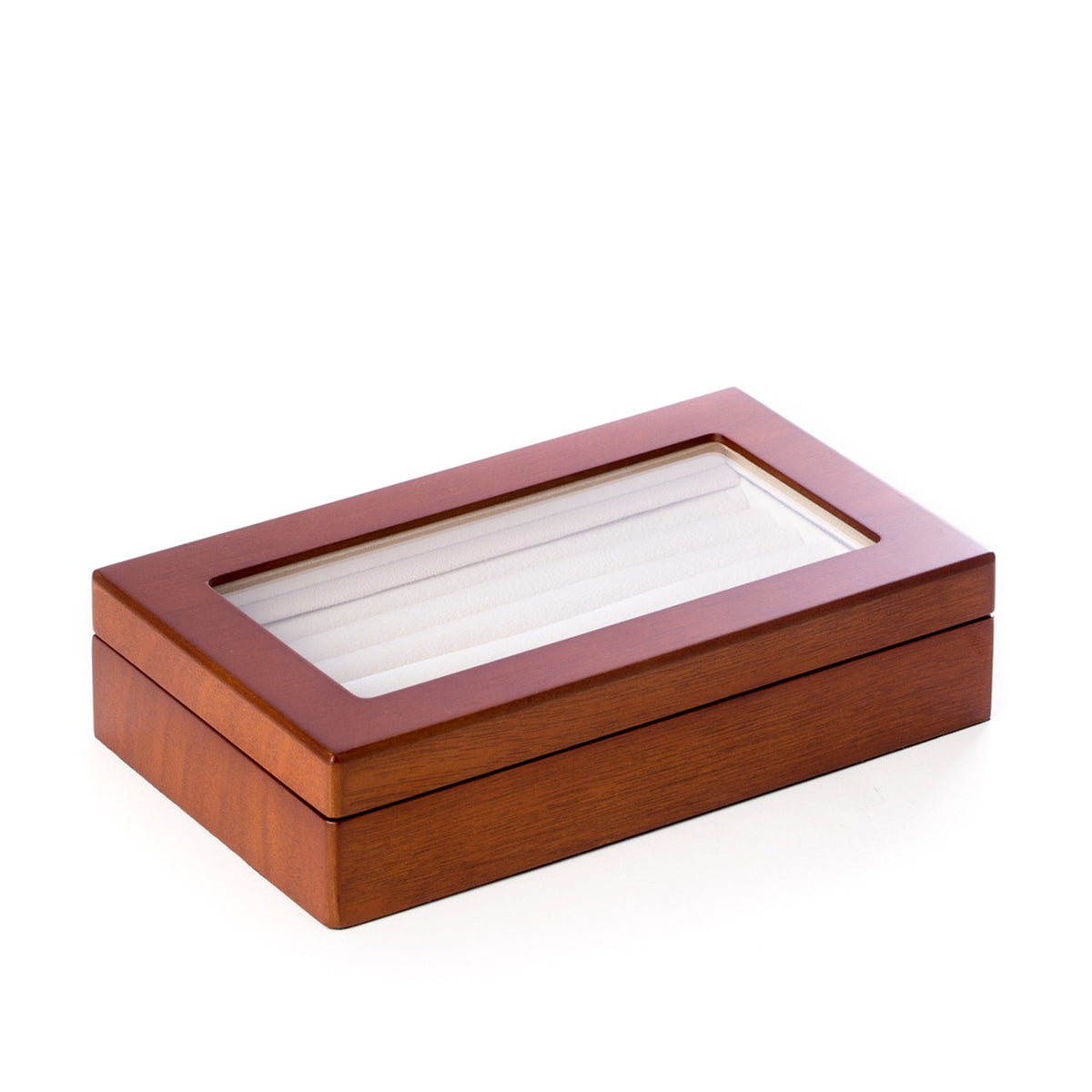 Cherry Wood Cufflinks Box