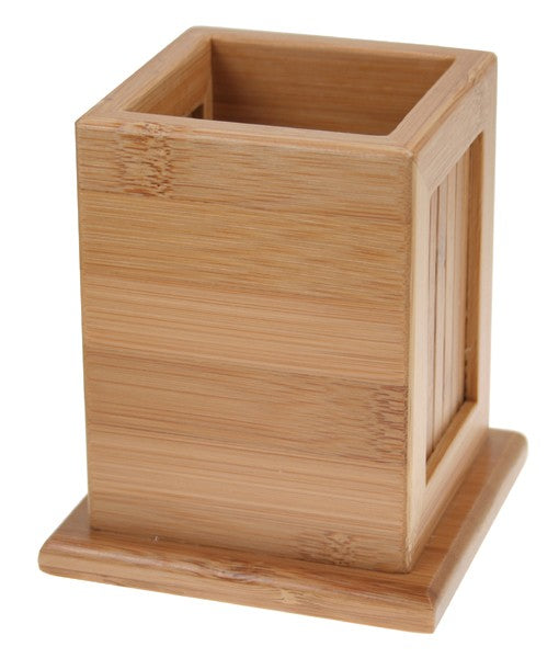 Bamboo Pen & Pencil Cup